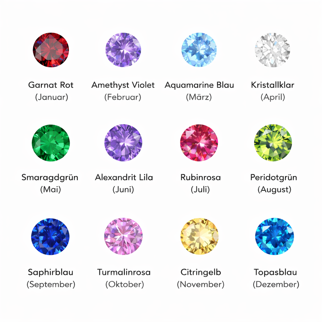 Initial Bracelet with Birthstones