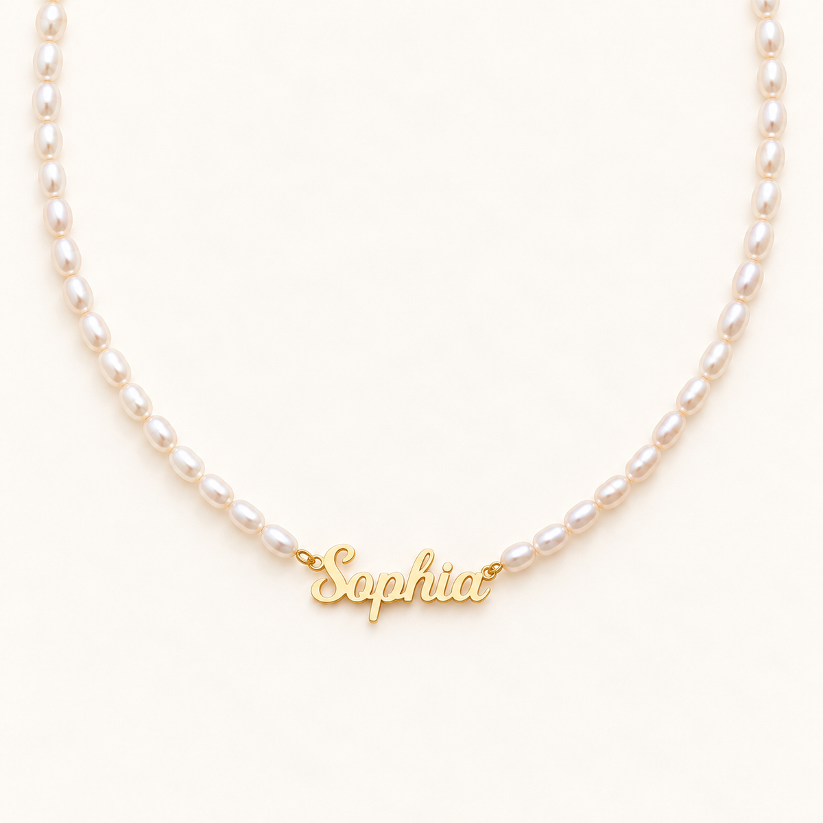 Beaded Name Necklace